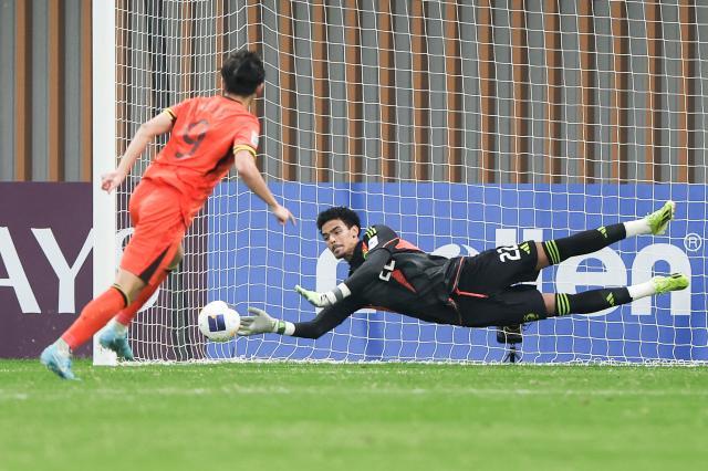 （体育）（1）足球——U20亚洲杯：中国队不敌沙特阿拉伯队+无缘四强XxjpseC007294_20250222_PEPFN0A001.jpg